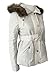 Alipolo Women's Winter Plus Size Hooded Fur Collar Thick Padded Jacket