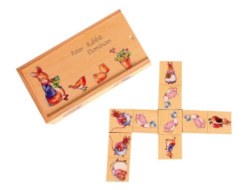 Childrens Toyshop  Toys : Peter Rabbit Wooden Dominoes