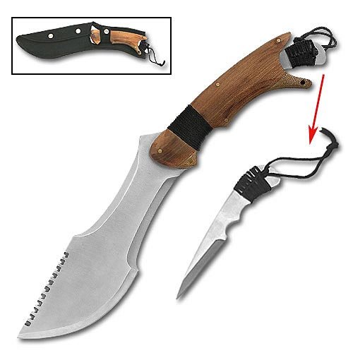 Paratrax Bowie Knife with Removable Blade