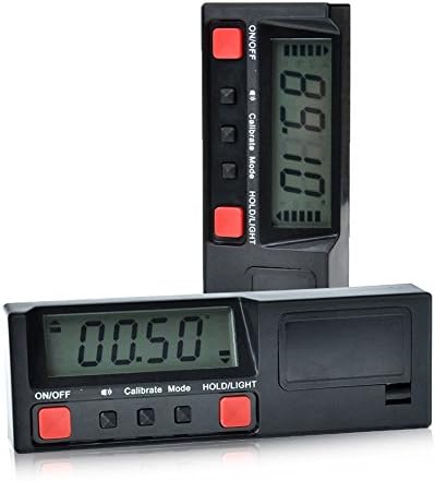 Drmus Mini Pocket-Size 0.1 Degree Digital Level Angle Gauge, Protractor,Inclinometer
