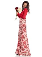 Desigual Vestido Largo Noriala Long (Frambuesa)