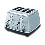 De'Longhi Icona CTO4003 Toaster, 4 Slice (Satin Silver)