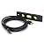 VideoSecu Tilt TV Wall Mount for Most 32"-65" LCD LED Plasma TV Flat Screen, Sturdy Steel Wall Plate Free HDMI Cable and 6" Bubble Level M43 from Videosecu