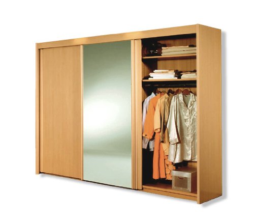 ROLLER Schwebetürenschrank René Buche