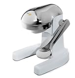 Metrokane Mighty OJ - Citrus Juicer - Manual White/Chrome Juice Press