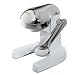 Metrokane Mighty OJ - Citrus Juicer - Manual White/Chrome Juice Press