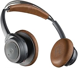 Plantronics Backbeat Sense SE - Special Edition Bluetooth Wireless Headphones with Splashproof Coating - Gray