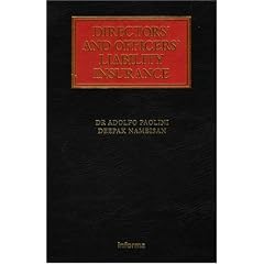 Directors' and Officers' Liability Insurance (Lloyds Insurance Law Library)