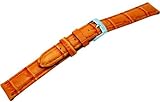 MORELLATO (モレラート) 時計バンド SAMBA 16mm オレンジ 牛革アリゲーター型押し X2704 656 086 016