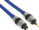 INLINE OPTO Audiokabel 1m InLine PREMIUM 3,5mm St an Toslink St 1m