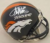 Terrell Davis Autographed/Hnad Signed Denver Broncos Mini Helmet with SB 32 MVP Inscription