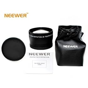 Click here to buy 58mm 2X TELEPHOTO LENS ~INCLUDING LENS BAG~ for Canon Rebel T1I XT XS XSi XTi + MORE! 58....