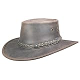 Barmah Australian Hat Squashy Bronco with Chinstrap - 1022 T2 by Barmah