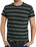 Alternative Apparel Mens' Tonal Stripe Crew