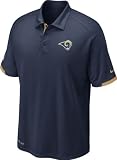 St. Louis Rams Navy Nike 2012 Sideline Dri-Fit Practice Polo Shirt