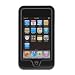 Solid Black Snap On Crystal Hard Cover Case for Apple Ipod Touch Itouch 8GB 16GB 32GB 2G 2nd Generation