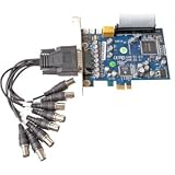 Q-See QSDT8PCRC 8 Channel Software H.264 Real Time Recording PC Based Network DVR PCI Card