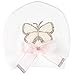 Lilax Baby Girl Jeweled Butterfly Layette 3 Piece Gift Set