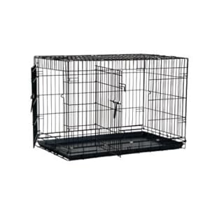 Precision Pet 2-door Dog Crate 30x19x22 Chrome Precision Pet 2-door Dog Crate 30x19x22 Chrome