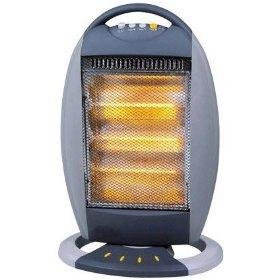 Slimline 400-1200W Halogen Heater with 3 heat settings