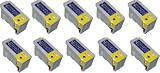 Take4Less 10-pack Black T040120 T040 Compatible Ink Cartridges for Epson Stylus CX3200 C62