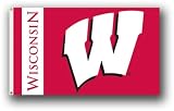 University of Wisconsin Badgers Large House Flag Banner