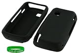 Black Silicone Skin Case for Nokia Nuron 5230 Phone ,T-Mobile