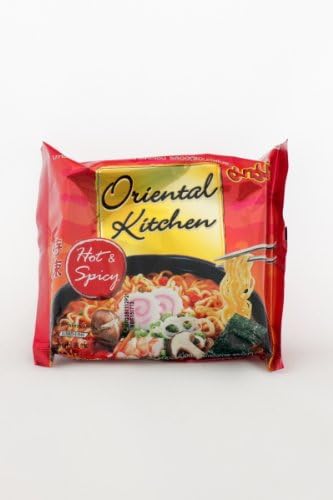 Mama Oriental Kitchen Instant Noodles Hot & Spicy Flavor - 2.82 Oz (Pack of 2)
