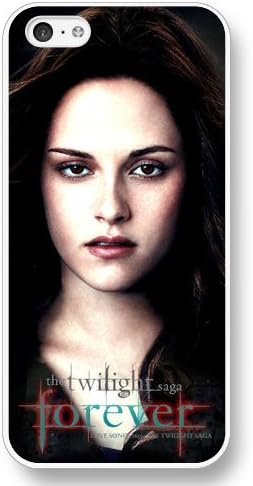 iPhone 5c case, Customize Factory Love Movie The Twilight Saga Hard Frosted White iPhone 5c Case Neverfade Scratchproof Ametabolic case