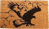 CocoMatsNMore Pouncing Eagle Design Coco Doormats - 18" X 30"