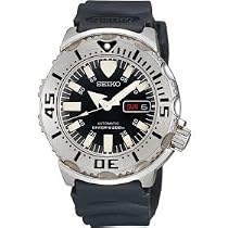 Seiko Men's "Black Monster" Automatic Dive Watch #SKX779K3