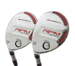 New Adams RPM Draw 5-Wood & 7-Wood LH Graphite