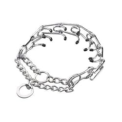 Guardian Gear Chrome Plated Steel Prong Dog Collar, 20-Inch