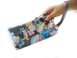 Yukiko Sato * C4L & WS Zen Velvet Gray of Chibi TESAGE Cases, Style 4, Pens, Checkbooks, Clutch Purse