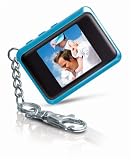 Coby 1.5-Inch Digital Photo Key Chain (Blue)