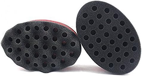 #1 Hair Sponge Premium Brush For Dreads, Afros, Coils, Magic Twists - *TWO IN ONE* by Ora Natural