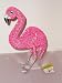 Beadworx by GrassRoots Beaded Flamingo 9 inch