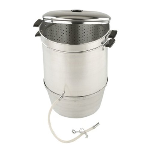 Back to Basics 12 Quart Aluminum Steamer Juicer / Colander / Blancher Back to Basics 12 Quart Alumi
