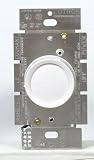 Lutron #D-600PH-DK 600W SP Push Rotating Dimmer