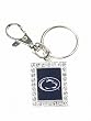 Licensed Penn State Nittany Lions Keychain with Rhinestones Fashion Jewelry