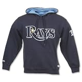DYNASTY APPAREL INDUSTRIES Dynasty Men's Tampa Bay Rays Sherpa Fleece Jacket, Navy