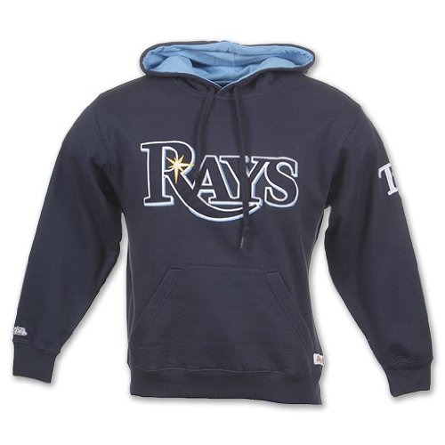 DYNASTY APPAREL INDUSTRIES Dynasty Men's Tampa Bay Rays Sherpa Fleece Jacket, Navy