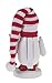 Clever Creations Traditional Christmas Skier Snowman Nutcracker 6