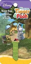 Eeyore Winnie the Pooh Friends Kwikset KW1 House Key