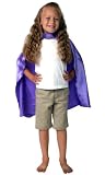 Dozen Lavender Deluxe Girls Fairy Princess Superhero Dressup Halloween Costume Capes