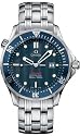 Omega Men's Seamaster 300M Quartz "James Bond" Blue Dial Watch #2221.80.00
