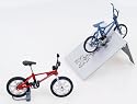 SET 2 BMX Fingerbike aus Metall + Rampe Launch