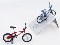 SET 2 BMX Fingerbike aus Metall + Rampe Launch