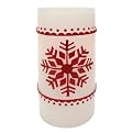 Snowflake Candle