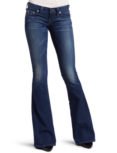 True Religion Women's Carrie Flare Side Weave Jean product image
